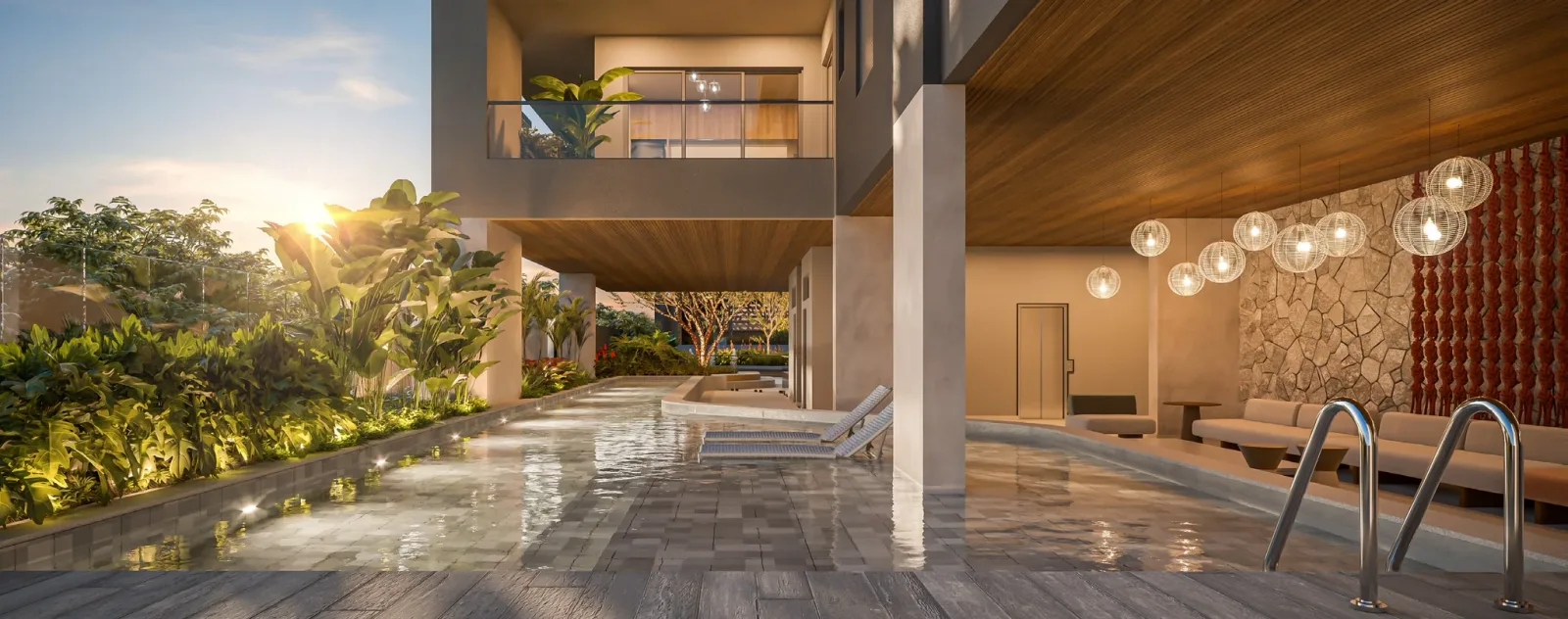 Piscina com raia de 25m — Urban Maestria