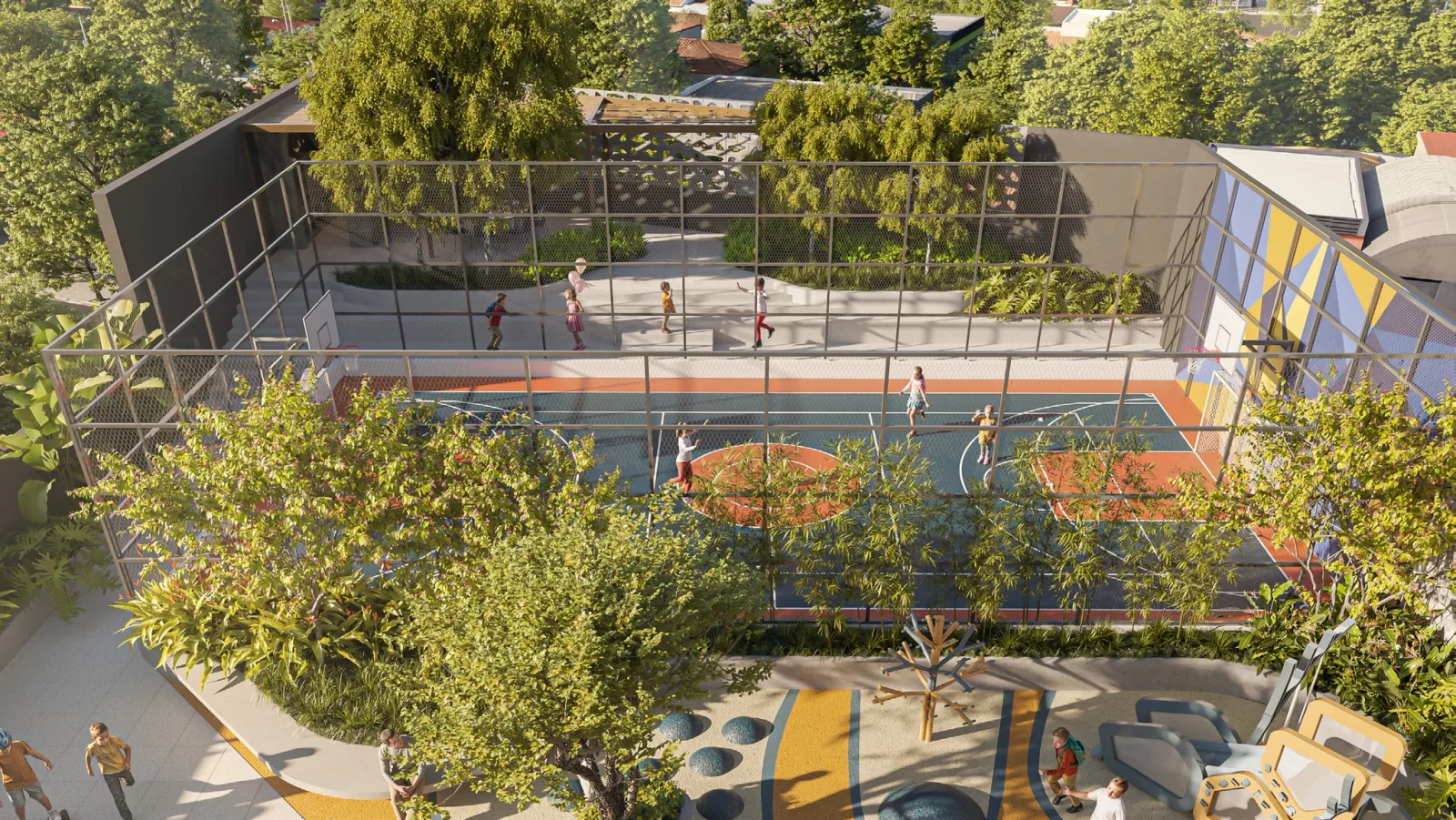 Quadra Poliesportiva — Urban Maestria