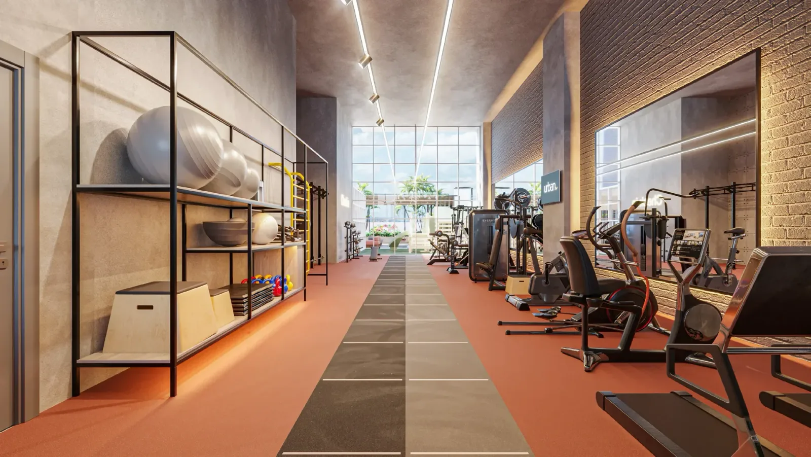 Academia com assinatura Flex Home — Urban Horizonte